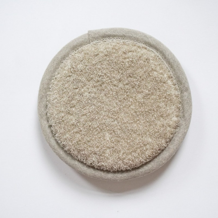 Hørfrotté - til tør og våd massage