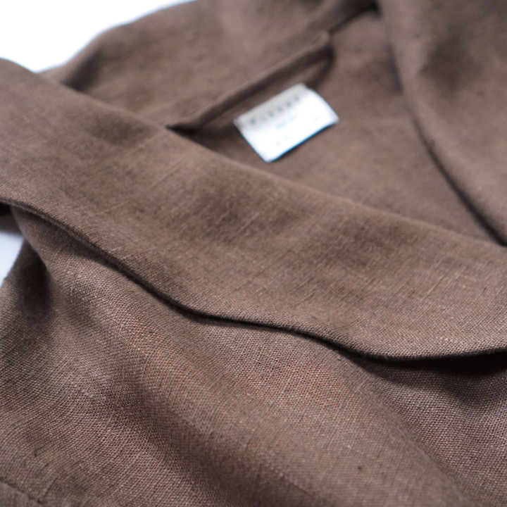 Linned badekåbe|100% linned|Naturlig og blød.