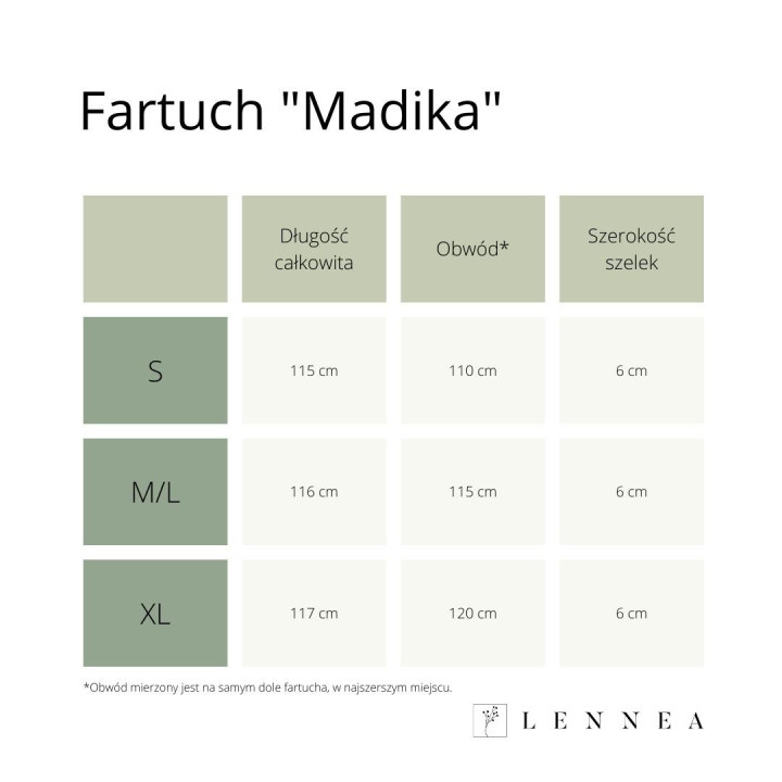 Forklæde med logo - Broderet logo for din virksomhed