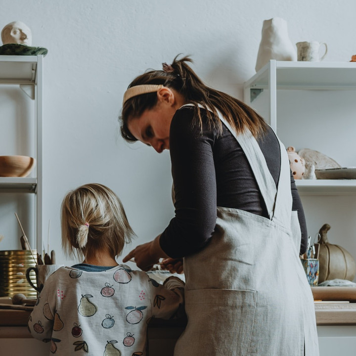 Forklæde med logo - Broderet logo for din virksomhed