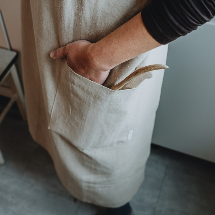 Forklæde med logo - Broderet logo for din virksomhed