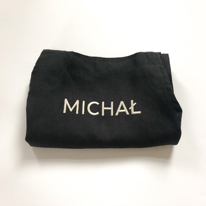 Forklæde med logo - Broderet logo for din virksomhed