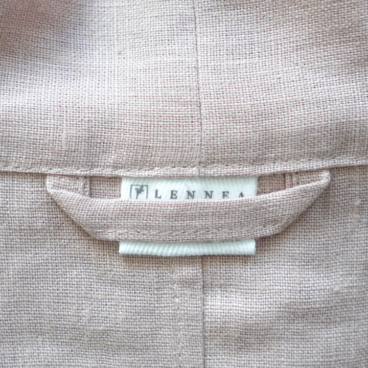 Linned kimono (powder pink) - polsk produkt|Lennea