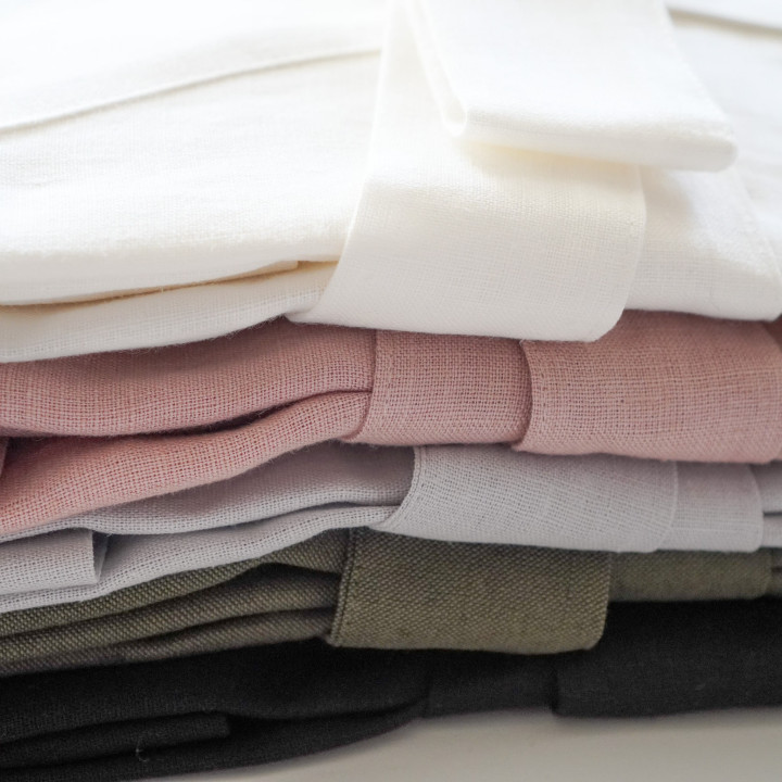 Linned kimono (khaki) - polsk produkt|Lennea