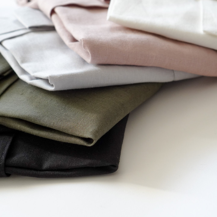 Linned kimono (khaki) - polsk produkt|Lennea