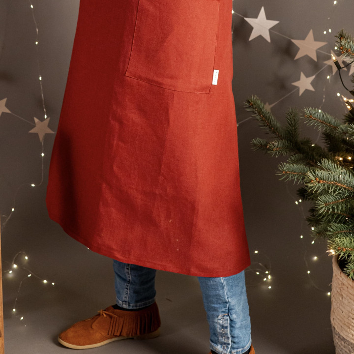 Madika juleforklæde | 100% linned