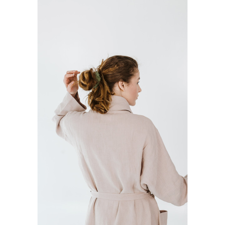 Scrunchie hårbånd i hør