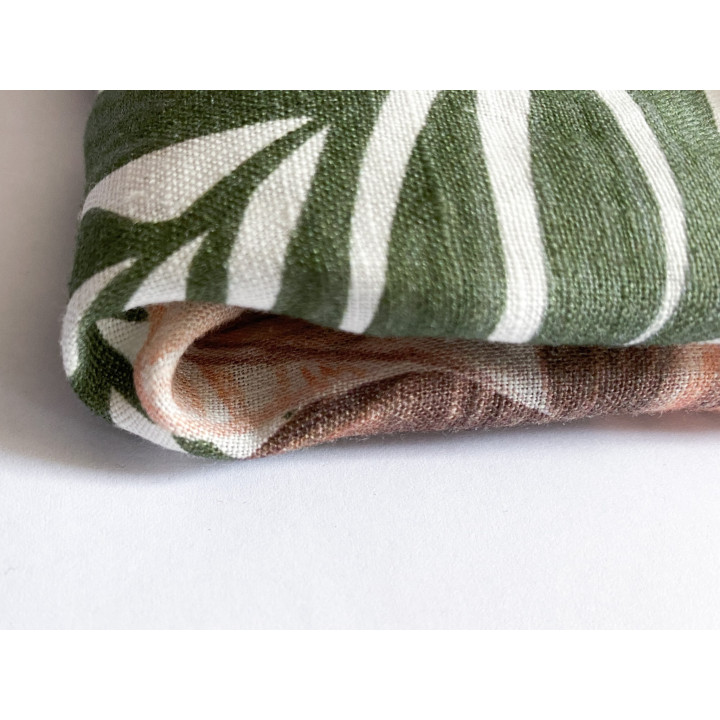 Linned kimono (elfenben) - den perfekte gave til bruden