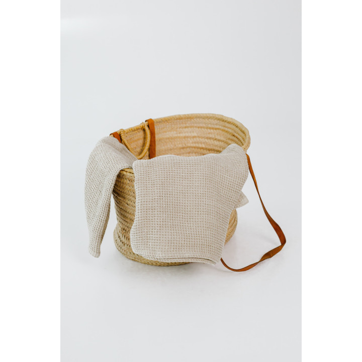 Vaffelhåndklæde af linned - forskellige størrelser