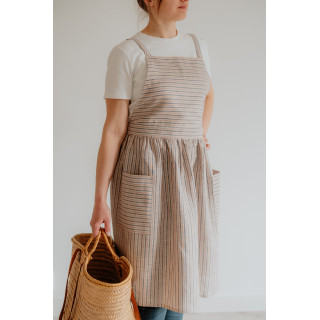 Fartuch francuski paski