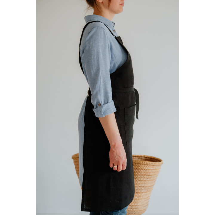 Fartuch baristy czarny