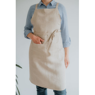 Fartuch baristy naturalny