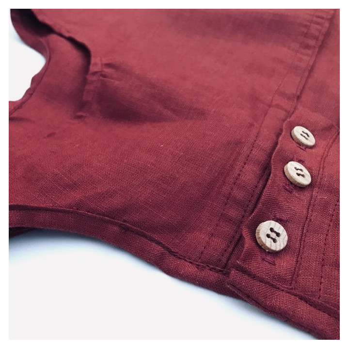 Kerstin børneforklæde (kirsebær)