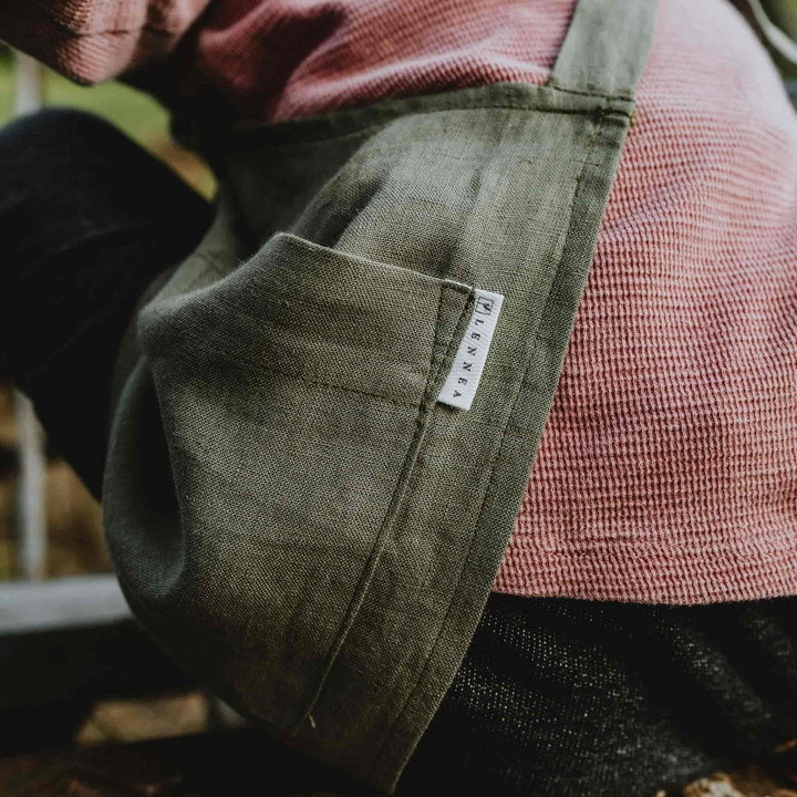 Børnesmækforklæde - 100% hør