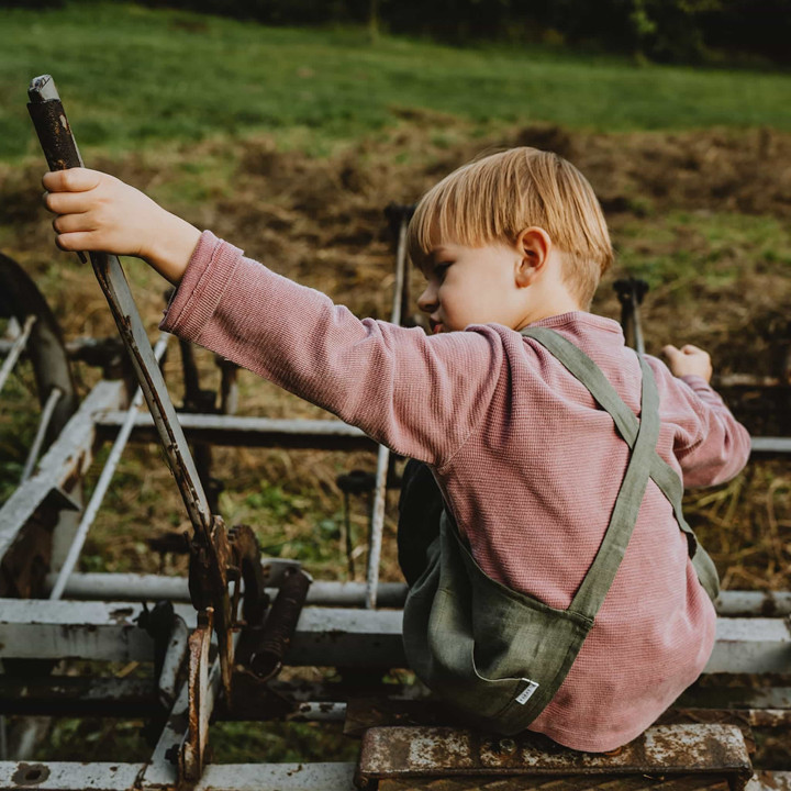 Børnesmækforklæde - 100% hør