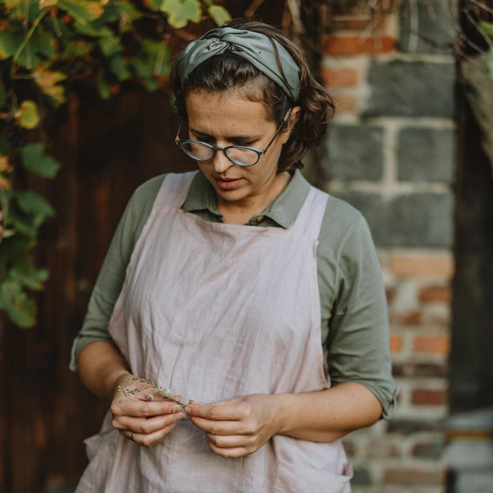 Mor + datter sæt (powder pink)