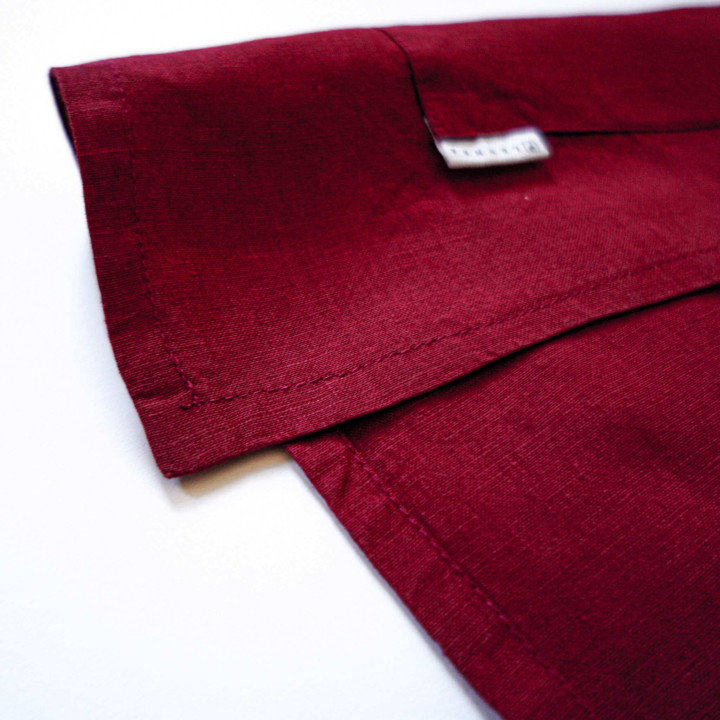 Lotta børneforklæde (kirsebær) - med seler