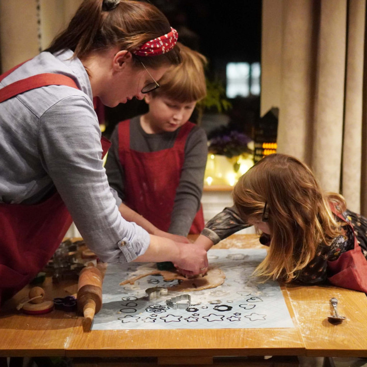 Forældre+barn sæt (kirsebær)