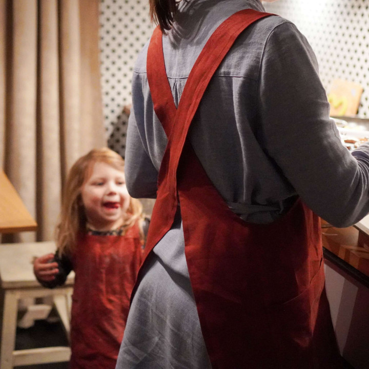 Forældre+barn sæt (kirsebær)