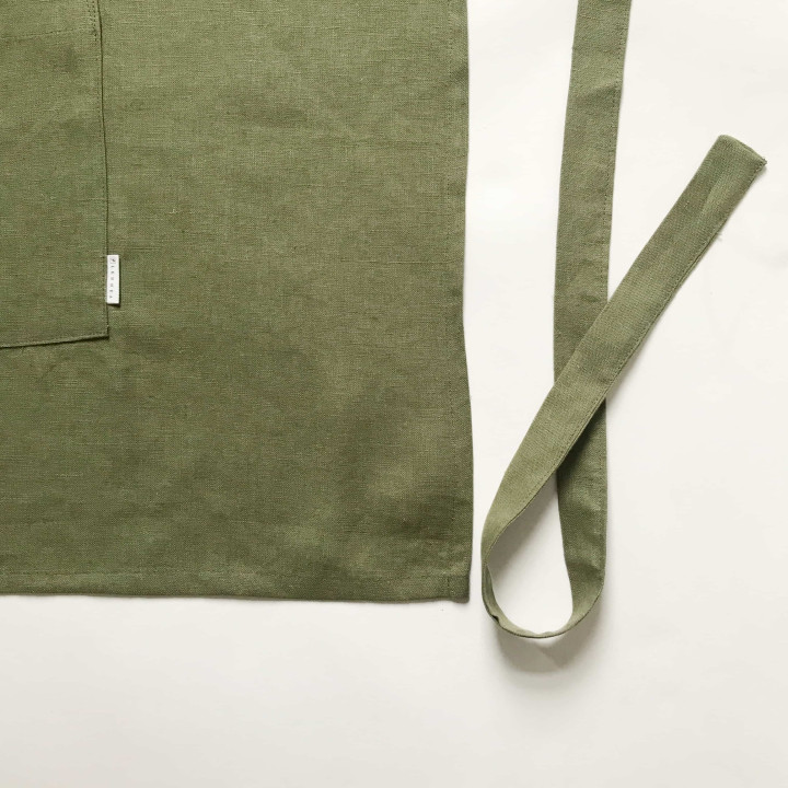 Oliven forklæde - en perfekt tilføjelse til dit køkken