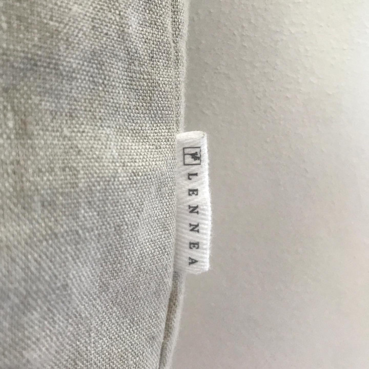 Ida linned taske (naturlig) - shopper taske