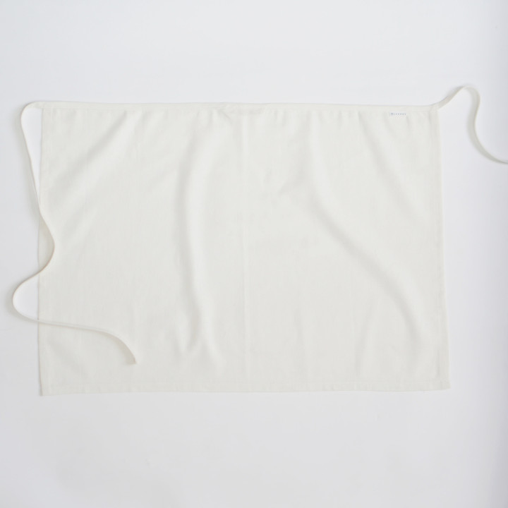 2-i-1 stofforklæde (creme)