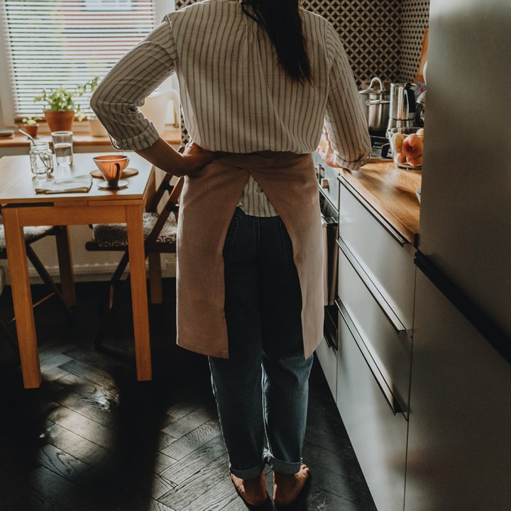 Forklæde - 100% hør - Forskellige farver