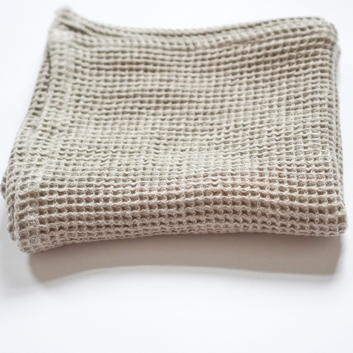 Vaffelhåndklæde af linned - forskellige størrelser