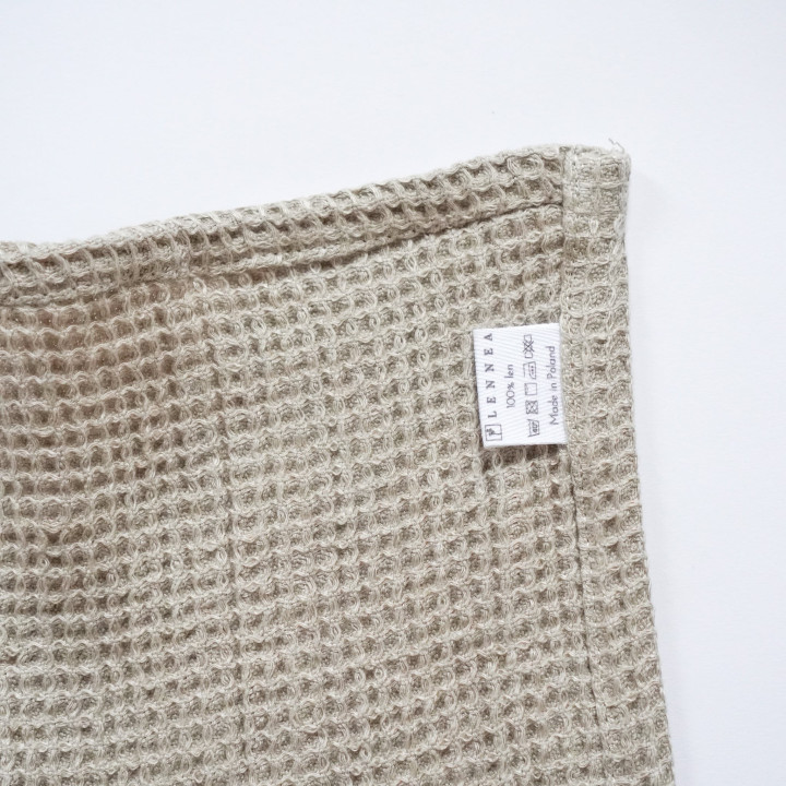 Vaffelhåndklæde af linned - forskellige størrelser